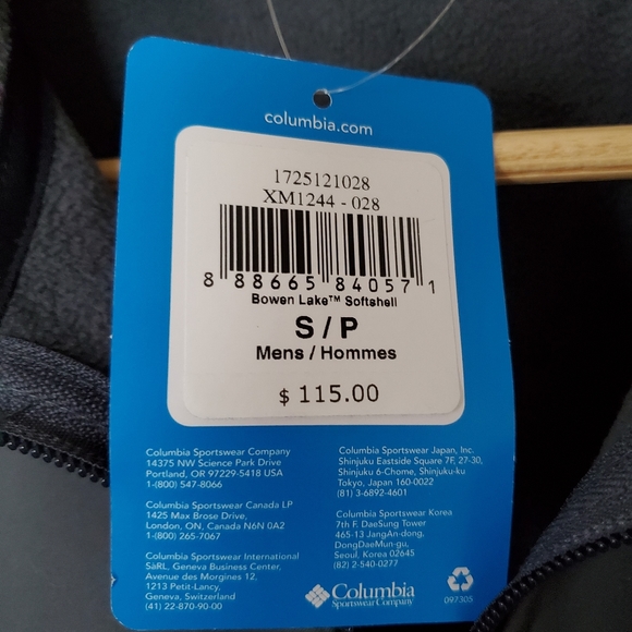 Columbia Bowen Lake Softshell Jacket - Picture 3 of 5
